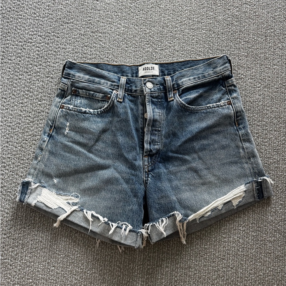 Agolde Parker long shorts